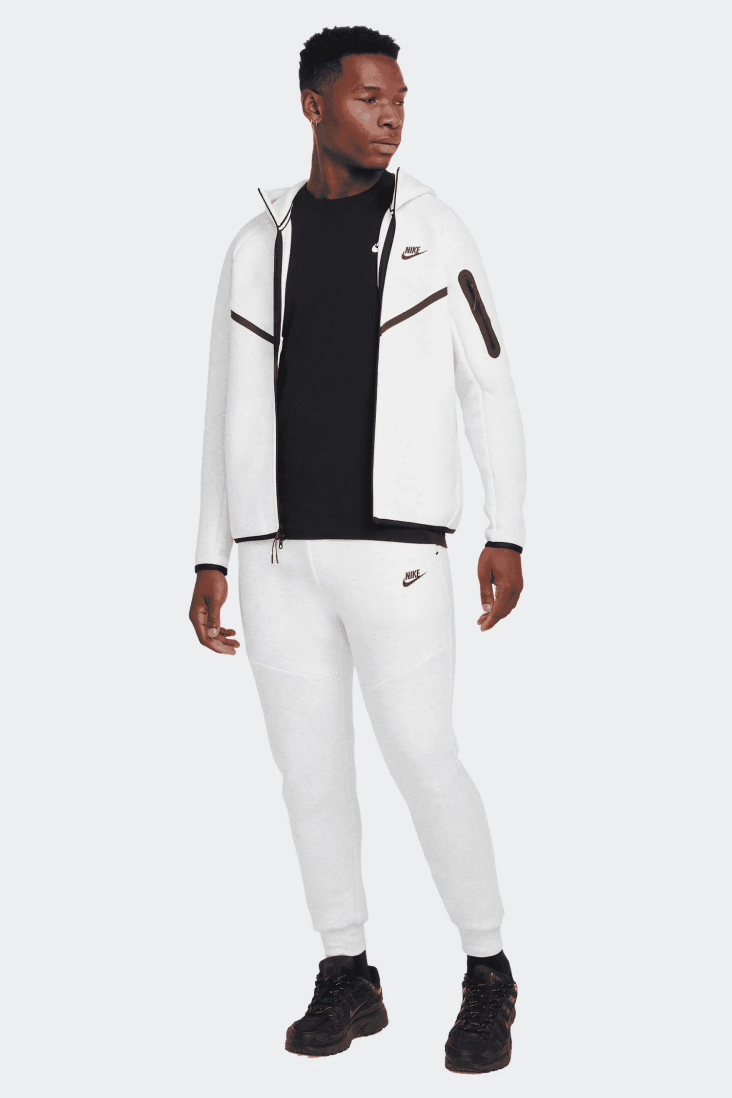 NSW TECH FLEECE FULL-ZIP HOODIE(Nike Mens Tech Fleece Full Zip Hoodie Hv0949_birch Heather Black) 13 NSW TECH FLEECE FULL-ZIP HOODIE(Nike Mens Tech Fleece Full Zip Hoodie Hv0949_birch Heather Black) - Image 11