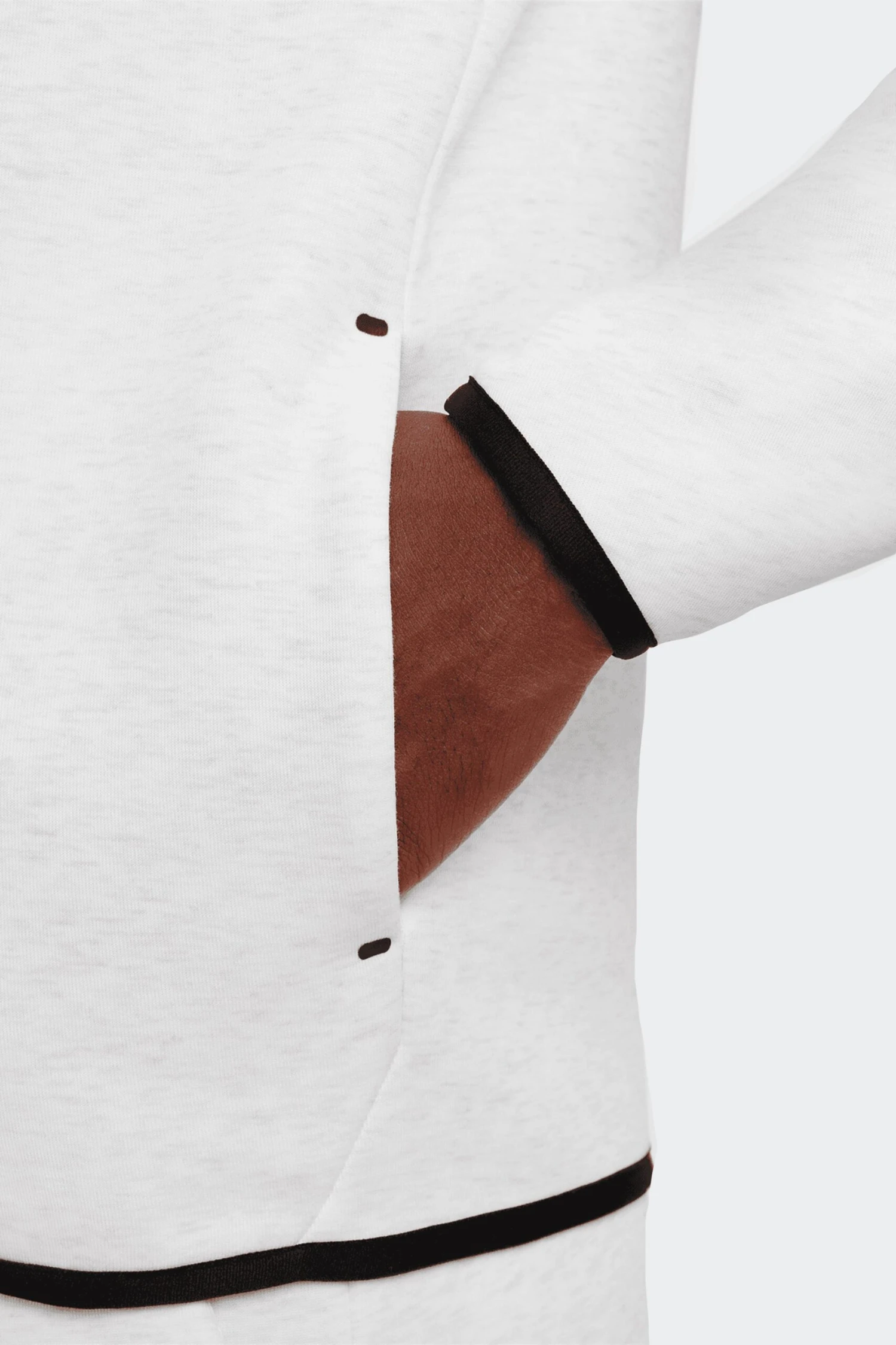 NSW TECH FLEECE FULL-ZIP HOODIE(Nike Mens Tech Fleece Full Zip Hoodie Hv0949_birch Heather Black) 11 NSW TECH FLEECE FULL-ZIP HOODIE(Nike Mens Tech Fleece Full Zip Hoodie Hv0949_birch Heather Black) - Image 9