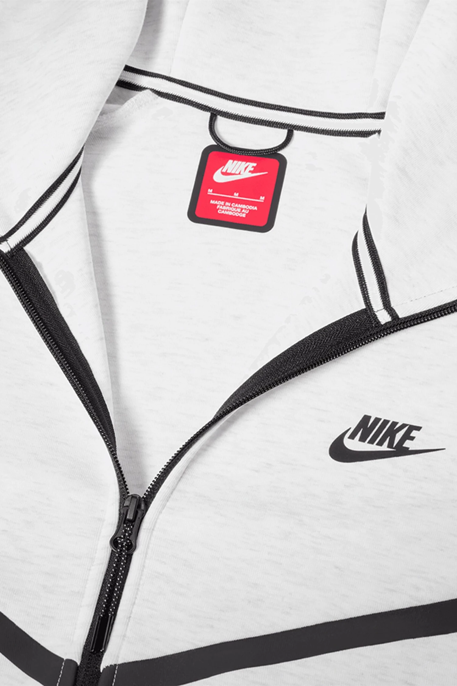 NSW TECH FLEECE FULL-ZIP HOODIE(Nike Mens Tech Fleece Full Zip Hoodie Hv0949_birch Heather Black) 7 NSW TECH FLEECE FULL-ZIP HOODIE(Nike Mens Tech Fleece Full Zip Hoodie Hv0949_birch Heather Black) - Image 5