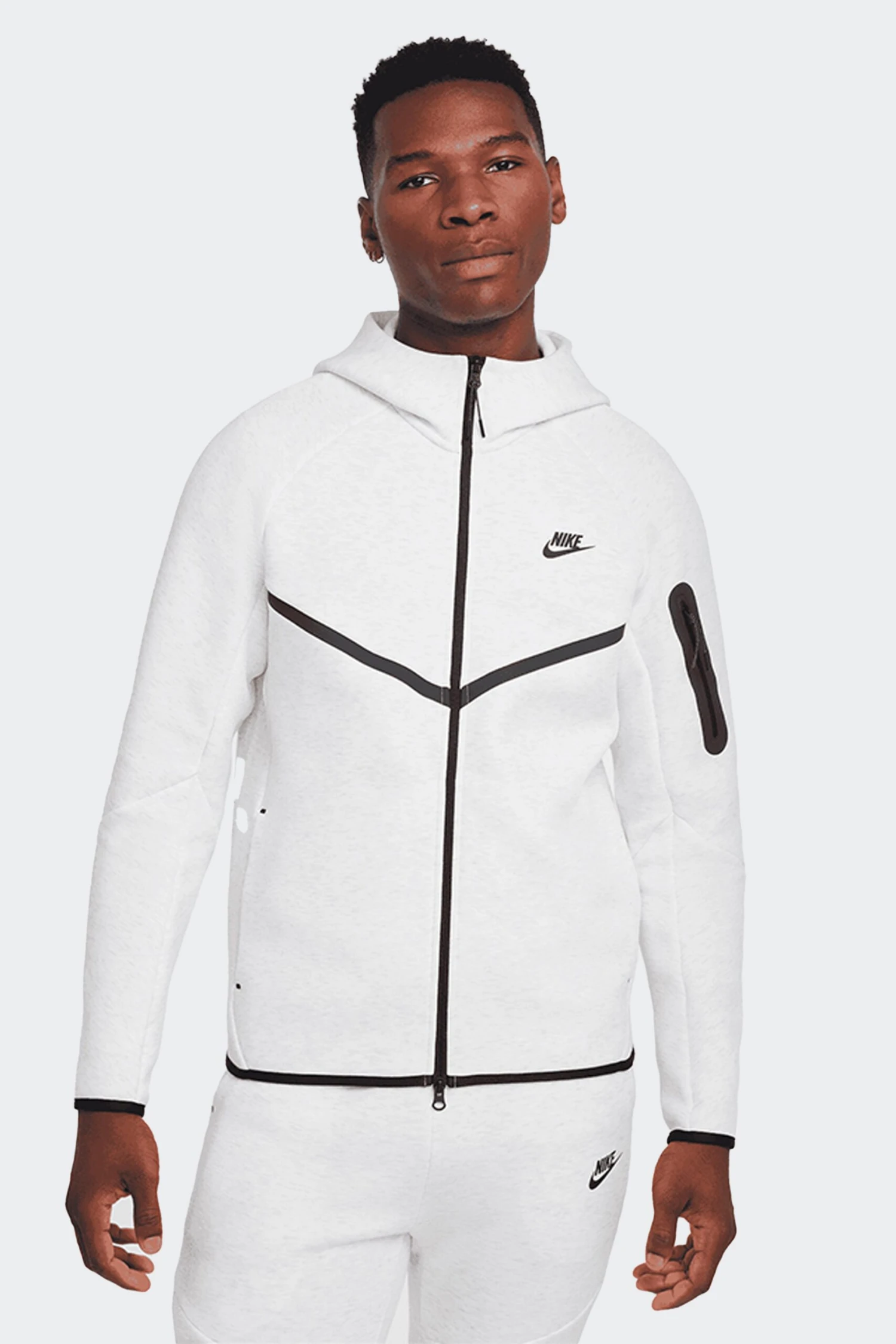 NSW TECH FLEECE FULL-ZIP HOODIE(Nike Mens Tech Fleece Full Zip Hoodie Hv0949_birch Heather Black) 3 NSW TECH FLEECE FULL-ZIP HOODIE(Nike Mens Tech Fleece Full Zip Hoodie Hv0949_birch Heather Black)