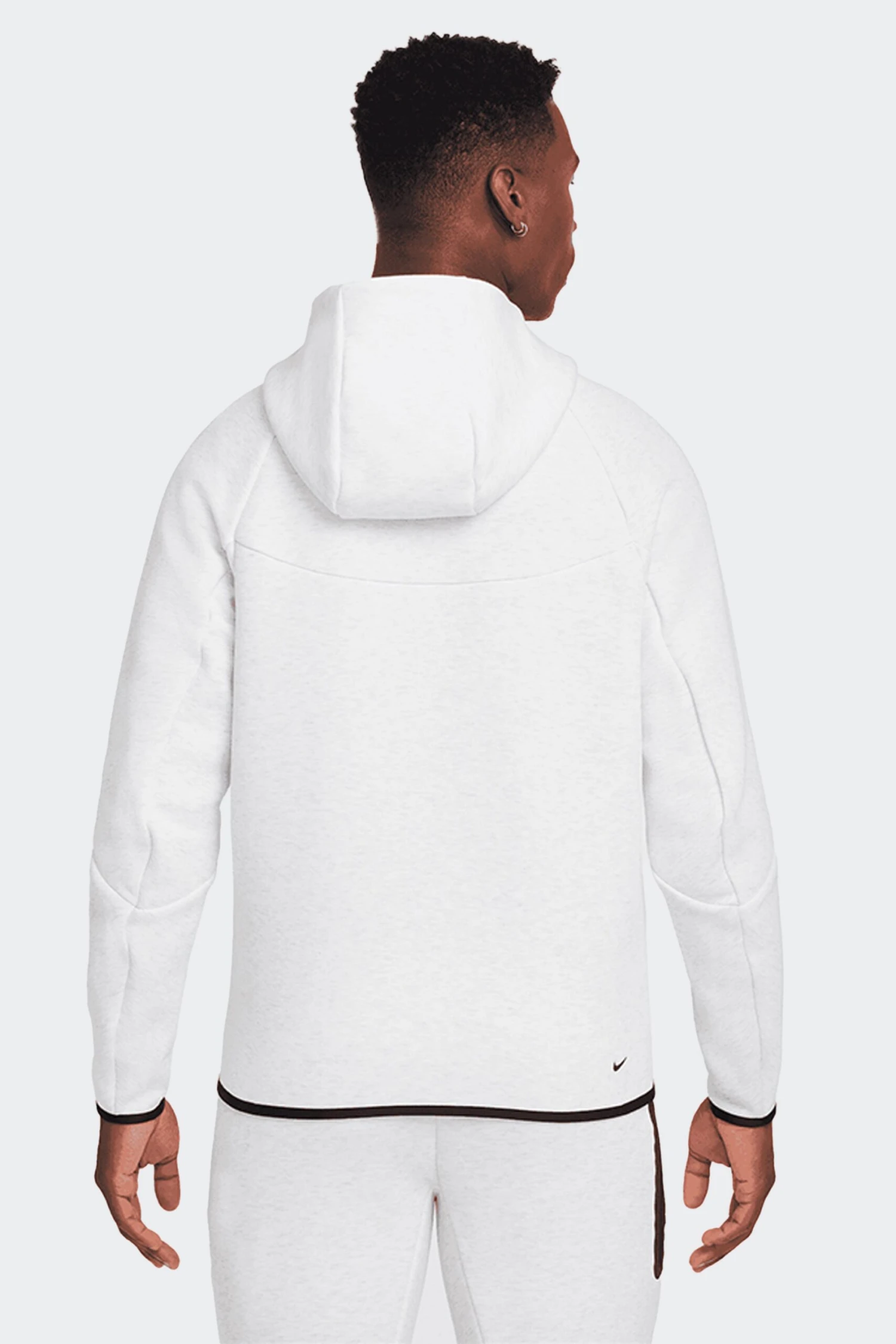 NSW TECH FLEECE FULL-ZIP HOODIE(Nike Mens Tech Fleece Full Zip Hoodie Hv0949_birch Heather Black) 5 NSW TECH FLEECE FULL-ZIP HOODIE(Nike Mens Tech Fleece Full Zip Hoodie Hv0949_birch Heather Black) - Image 3