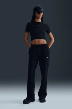 W NSW OPEN HEM PANTS(Nike Womens Nsw Phoenix Fleece Hq7723_black Sail) -Sporty Fashion 001nike 0031 AURORA HQ7723 010 PHSFMG01 2000