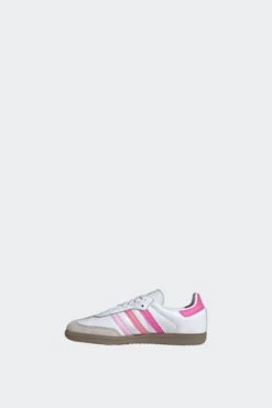 SAMBA OG GS(Adidas Big Kids Samba Og_ftwwht Orcfus Roston) -Sporty Fashion 01 adidas 0013 JP5492 5 FOOTWEAR Photography SideMedialCenterView transparent