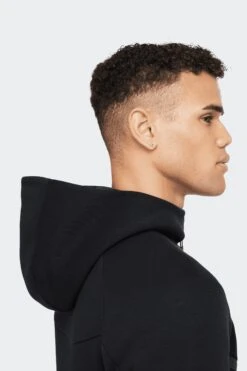 NSW TECH FLEECE FULL-ZIP HOODIE(Nike Mens Tech Fleece Full Zip Hoodie Hv0949_black Black) -Sporty Fashion 01 apparelnike 0023 AURORA HV0949 010 PHSYM007 2000