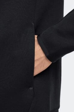 NSW TECH FLEECE FULL-ZIP HOODIE(Nike Mens Tech Fleece Full Zip Hoodie Hv0949_black Black) -Sporty Fashion 01 apparelnike 0026 AURORA HV0949 010 PHSYM004 2000