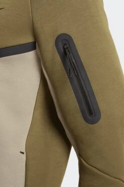 NSW TECH FLEECE FULL-ZIP HOODIE(Nike Mens Tech Fleece Full Zip Hoodie Hv0949_medium Olive Light Army Black) -Sporty Fashion 01 nike app 0012 AURORA HV0949 222 PHSYM006 2000