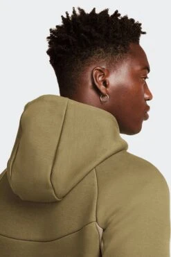 NSW TECH FLEECE FULL-ZIP HOODIE(Nike Mens Tech Fleece Full Zip Hoodie Hv0949_medium Olive Light Army Black) -Sporty Fashion 01 nike app 0017 AURORA HV0949 222 PHSYD002 2000
