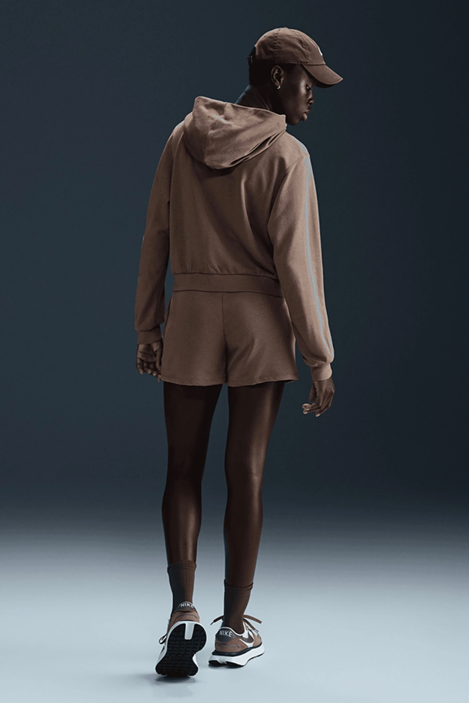 W NSW CHILL TERRY HOODIE(Nike Womens Nsw Chill Terry Fn2415_mink Brown Mink Brown) 7 W NSW CHILL TERRY HOODIE(Nike Womens Nsw Chill Terry Fn2415_mink Brown Mink Brown) - Image 5