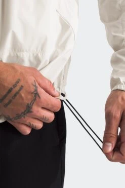 The North Face MOUNTAIN WIND JACKET(Northface Mens Mountain Wind Jacket_white Dune Tnf Black) -Sporty Fashion 01 tnf 0030 NF0A8B5JROU ALT1