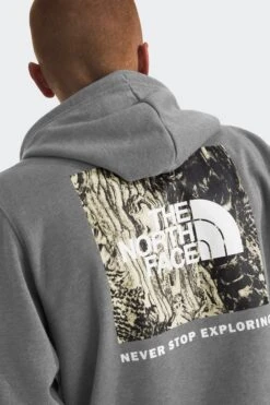 The North Face LNY HOODIE(Northface Mens Lunar New Year Snake Print Hoodie_tnf Medium Grey Heather) -Sporty Fashion 01 tnf 0053 NF0A8BY5DYY HERO3