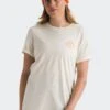 The North Face W STRANGE COLORFUL WORLD TEE(Northface Womens Strange Colorful World Tee_white Dune) -Sporty Fashion 01 tnf 0063 NF0A8B9QQLI BACK