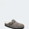 BOSTON SHEARLING (N)(Birkenstock Boston Shearling_stone Coin) -Sporty Fashion 1017651