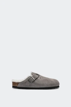 BOSTON SHEARLING (N)(Birkenstock Boston Shearling_stone Coin) -Sporty Fashion 1017651a