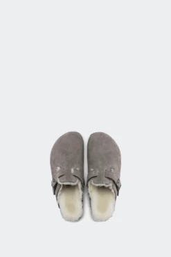 BOSTON SHEARLING (N)(Birkenstock Boston Shearling_stone Coin) -Sporty Fashion 1017651aa