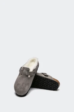 BOSTON SHEARLING (N)(Birkenstock Boston Shearling_stone Coin) -Sporty Fashion 1017651aaaa
