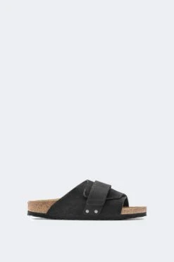 Birkenstock KYOTO NARROW(1022566 Kyoto Black Suede Leather) -Sporty Fashion 1022566
