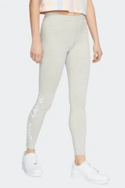W LEGGINGS(Nike Womens Leggings_heather Grey)