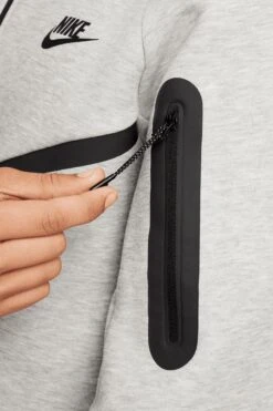 NSW TECH FLEECE FULL-ZIP HOODIE(Nike Mens Tech Fleece Full Zip Hoodie Hv0949_dk Grey Heather Black) -Sporty Fashion 1nikeapparel 0009 AURORA HV0949 063 PHSYM004 2000