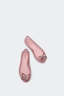 SWEET LOVE BUTTERFLY PS(Melissa Kids Preschool Sweet Love Butterfly_glitter Pink) -Sporty Fashion 35718 AV476 0001 Layer8