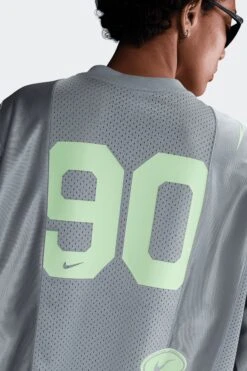 W NSW STREET JERSEY(Nike Womens Nsw Street Hj0280_lt Smoke Grey Barely Volt) -Sporty Fashion APP 0002 AURORA HJ0280 077 PHSYM002 2000
