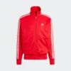 FIREBIRD TRACK JACKET(Adidas Mens Adicolor Classics Firebird Track Jacket_better Scarlet) -Sporty Fashion APP 0005 IJ7060 1 APPAREL Photography FrontView transparent