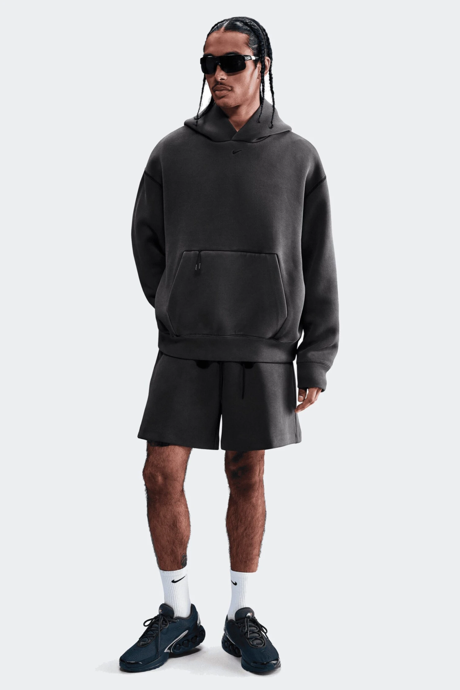 TECH FLEECE HOODIE(Nike Mens Tech Hj0681_black Black) 6 TECH FLEECE HOODIE(Nike Mens Tech Hj0681_black Black) - Image 4