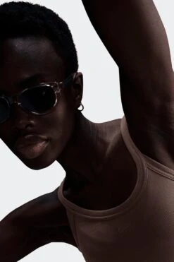 W NSW CHILL KNIT RIB DRESS(Nike Womens Nsw Chill Knit Hj0710_mink Brown Mink Brown) -Sporty Fashion APP 0019 AURORA HJ0710 233 PHSYM003 2000