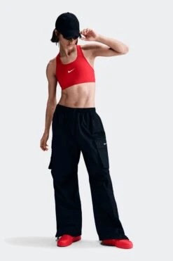 W NSW OVERSIZED CARGO PANTS(Nike Womens Nsw Ib1058_black White) -Sporty Fashion APP 0021 AURORA IB1058 010 PHSFM001 2000