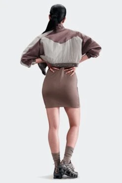 W NSW CHILL KNIT DRESS(Nike Womens Nsw Chill Knit Fn4157_mink Brown Mink Brown) -Sporty Fashion APP 0027 AURORA FN4157 214 PHSBM001 2000
