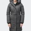 W ASTRID(Nobis Womens Astrid Thigh Length Parka_steel Grey) -Sporty Fashion ASTRID STGYa