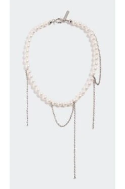 DIANA NECKLACE(Justineclenquet Diana Necklace_palladium)