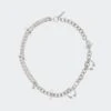 HOLLY PEARL NECKLACE(Justineclenquet Holly Pearl Necklace_palladium) -Sporty Fashion HOLLYPEARLNECKLACE PAL OS 0000 Layer12