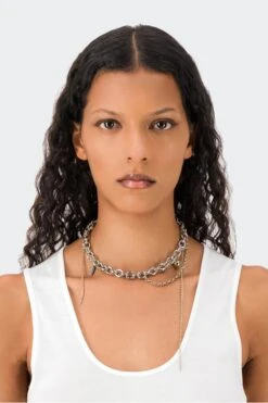 Sporty Fashion -Sporty Fashion LEWISNECKLACE GOL OS 0000 Layer12