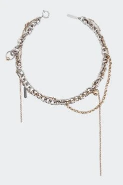 LEWIS NECKLACE(Justineclenquet Equipment Lewis Necklace_gold Palladium)