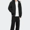 ORIGINAL BALLISTIC BOMBER(M32mb000s 1001 Moose Knuckles Original Ballistic Bomber Shearling) -Sporty Fashion M32MB000S 1001 0003 Layer5