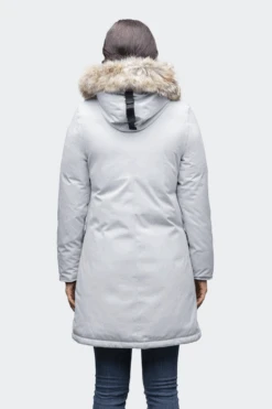 W MERIDETH(Nobis Womens Merideth Parka_light Grey) -Sporty Fashion MERIDETH LTGYaa
