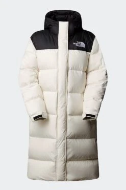 The North Face W NUPTSE PARKA(Northface Womens Nuptse Parka_white Dune Tnf Black)