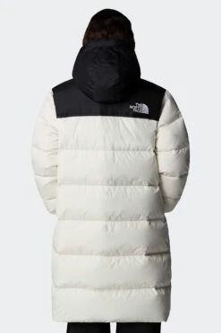 The North Face W NUPTSE PARKA(Northface Womens Nuptse Parka_white Dune Tnf Black) -Sporty Fashion NFA832KROU 0006 Layer2