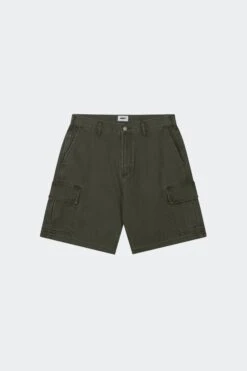 BIGWIG BAGGY CARGO SHORT(Obey Mens Bigwig Baggy Denim Cargo Short_faded Grape Leaf)