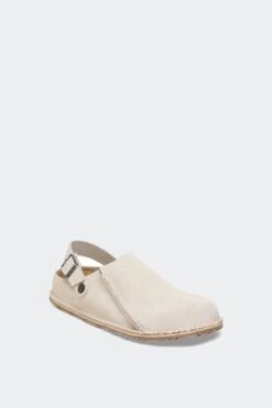 LUTRY(Birkenstock Unisex Lutry Suede Footbed_eggshell)