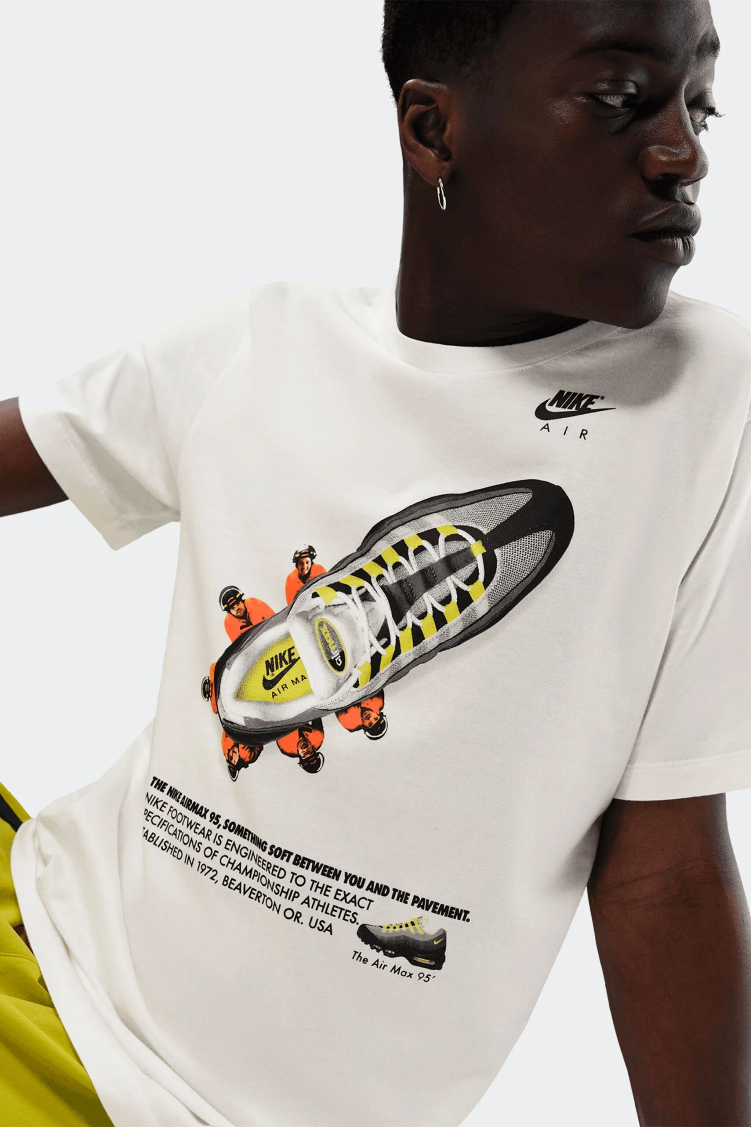 NSW AIR MAX 95 TEE(Nike Mens Nsw Air Max 95 Hq9277_sail) 4 NSW AIR MAX 95 TEE(Nike Mens Nsw Air Max 95 Hq9277_sail) - Image 2