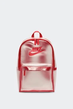 HERITAGE CRYSTAL BACKPACK(Nike Equipment Heritage Crystal Backpack Hv8920_clear University Red University Red)