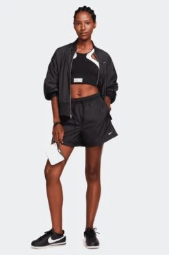 W NSW CLASSIC WOVEN SHORTS(Nike Womens Nsw Classic Wovens Fv7557_black White) -Sporty Fashion REF 2 0005 AURORA FV7557 010 PHSYM004 2000