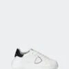 W TRES TEMPLE LOW(Philippe Model Womens Tres Temple Low_blanc Noir)