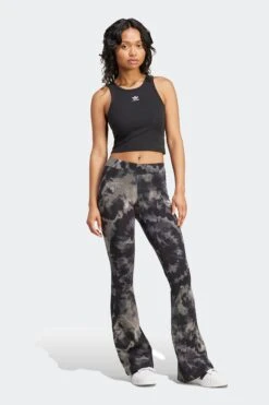 W ESSENTIALS RIBBED TANK TOP(Adidas Womens Essentials Ribbed Tank_black) -Sporty Fashion REF 2 0006 IW5736 6 APPAREL OnModel WalkingView white