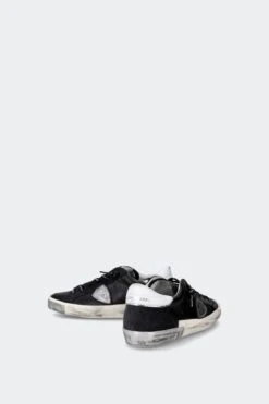 W PRSX LOW(Philippe Model Womens Prsx Low_noir Argent) -Sporty Fashion REF 2 0007 PRLD MA01 6