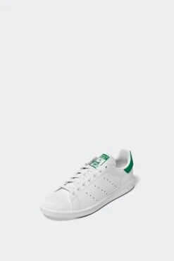 STAN SMITH(Adidas Mens Stan Smith 2_cloud White Core White Green) -Sporty Fashion REF 2 0012 M20324 12 FOOTWEAR 3D Rendering SideLateralLeftView white