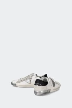 W PRSX LOW(Philippe Model Womens Prsx Low_blanc Argent) -Sporty Fashion REF 2 0012 PRLD MA02 6