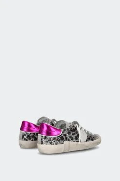 W PRSX LOW(Philippe Model Womens Prsx Low_argent Fucsia) -Sporty Fashion REF 2 0018 PRLD GLM3 3