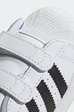 SUPERSTAR II TD(Adidas Toddlers Superstar Ii Cc_cloud White Core Black Core White) -Sporty Fashion REF 2 0019 JI3990 8 FOOTWEAR Photography DetailView1 white b53eae59 d332 48b2 8aaa 16b00e75e8f9